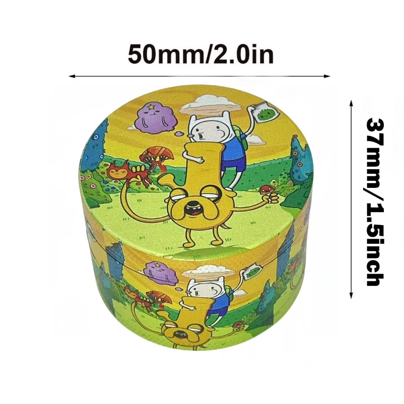 Grinder Métal 5cm Adventure Time