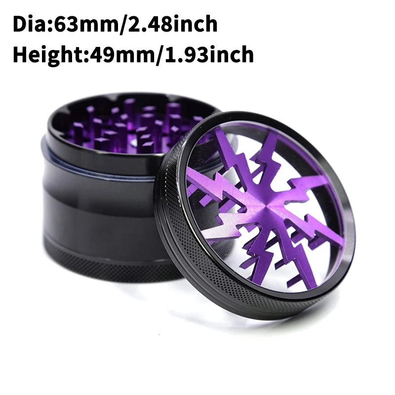 Grinder Premium 4 Couches en Alliage de Zinc